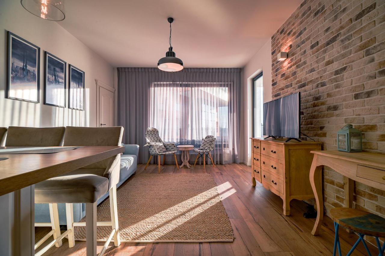 Citystay Brabank Apartament Nad Motlawa Gdańsk Eksteriør bilde