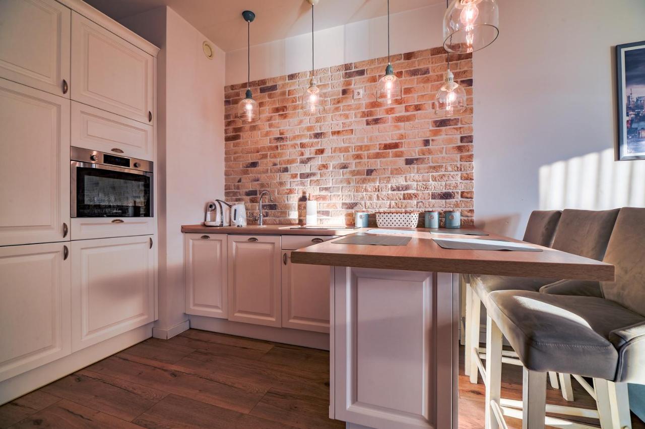 Citystay Brabank Apartament Nad Motlawa Gdańsk Eksteriør bilde