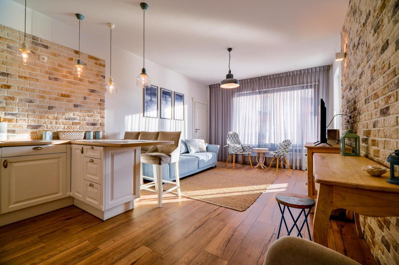 Citystay Brabank Apartament Nad Motlawa Gdańsk Eksteriør bilde