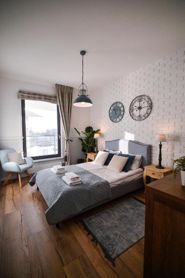 Citystay Brabank Apartament Nad Motlawa Gdańsk Eksteriør bilde