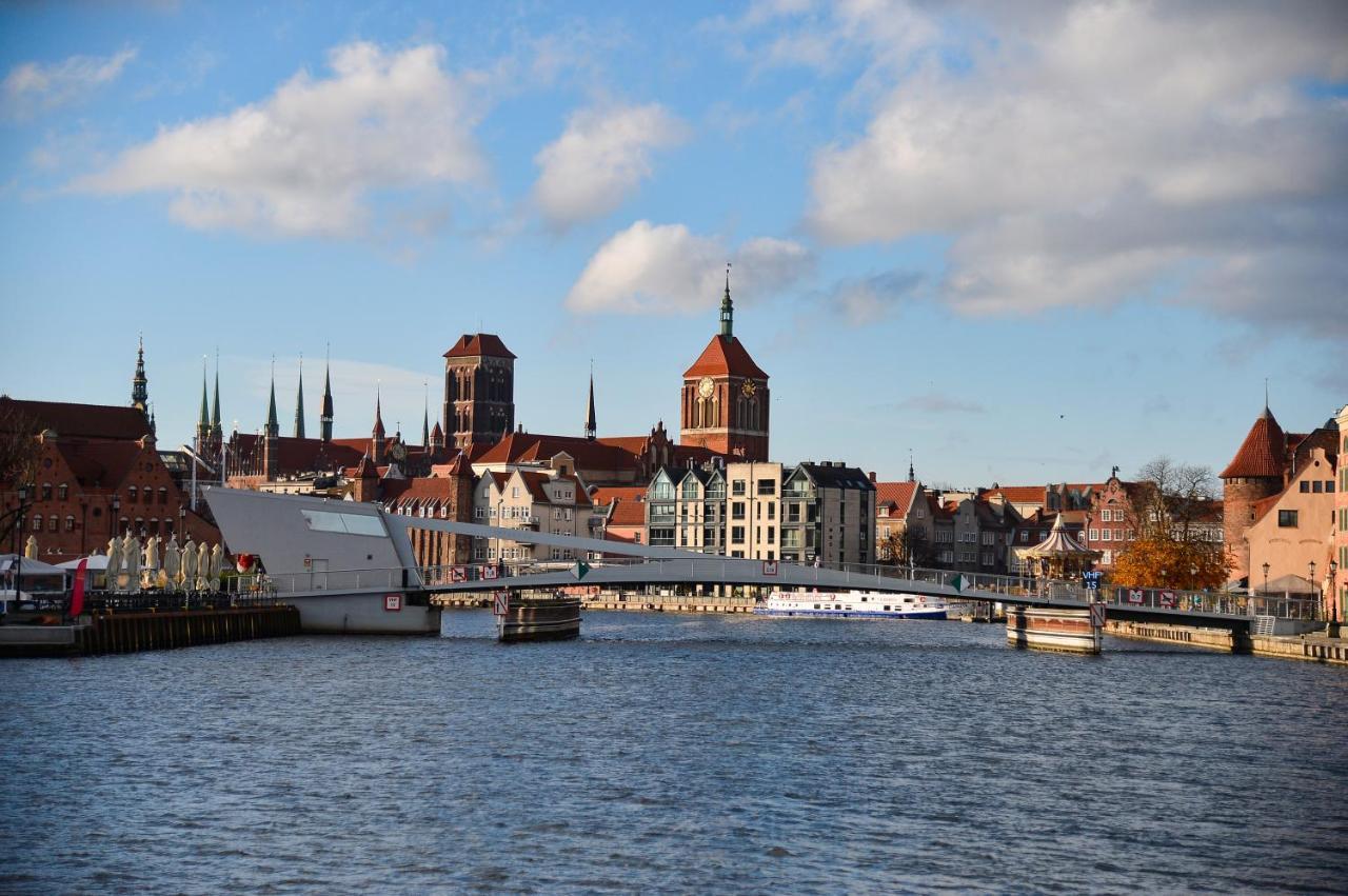 Citystay Brabank Apartament Nad Motlawa Gdańsk Eksteriør bilde